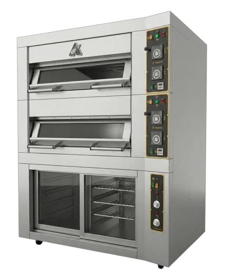 Argental H2C, Horno eléctrico de piso, 2 cámaras
