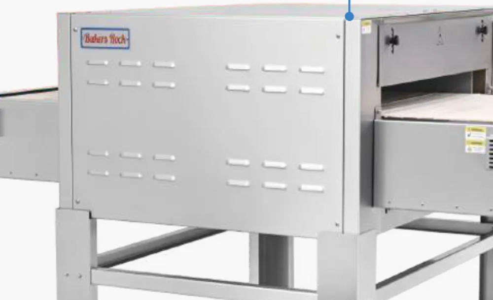Bakers Rock S1832, Horno de pizza de banda de piedra