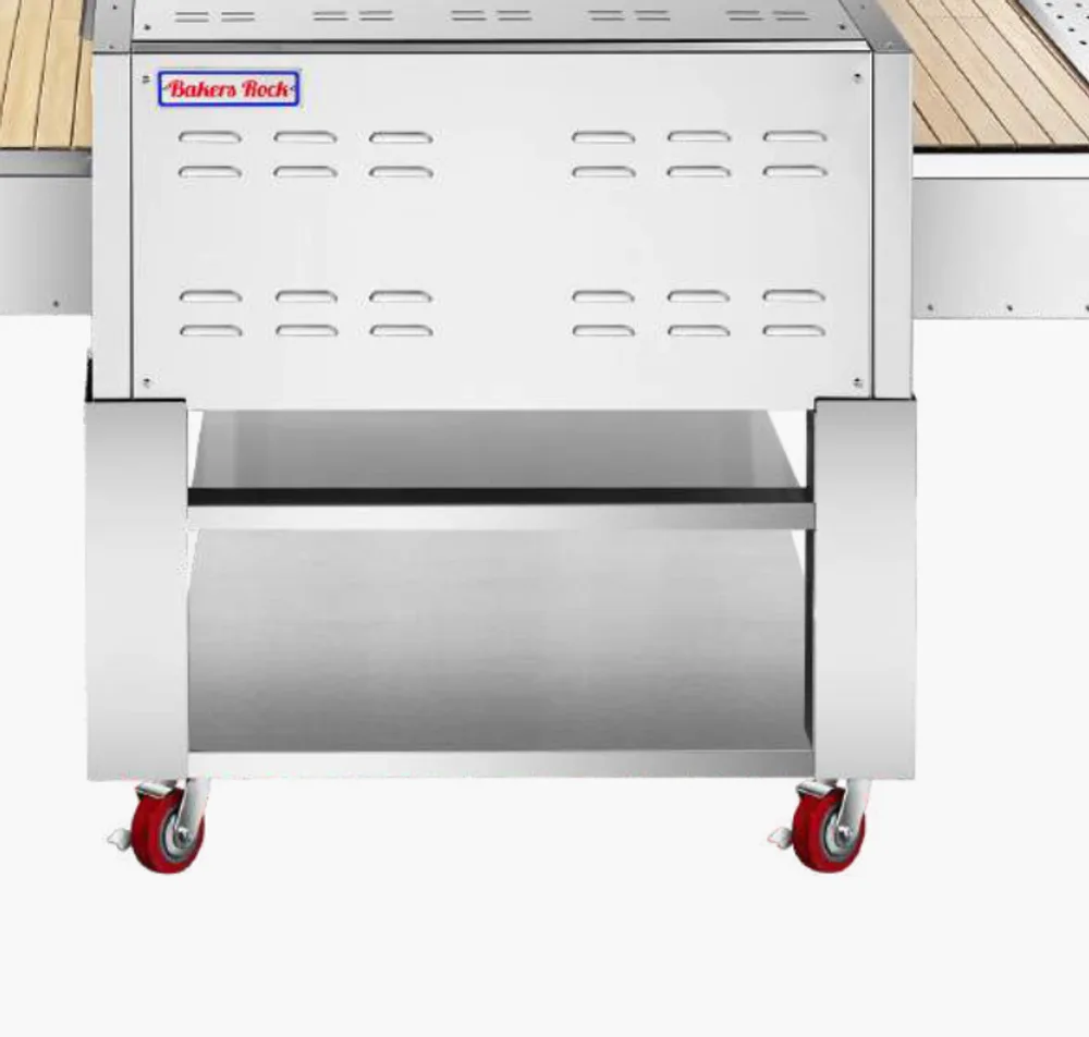 Bakers Rock S3240, Horno de pizza de banda de piedra, alta producción