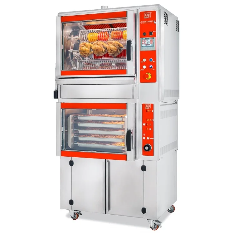 CB CB2 Cooking Block, Bloque de cocción: rosticero y horno de convección
