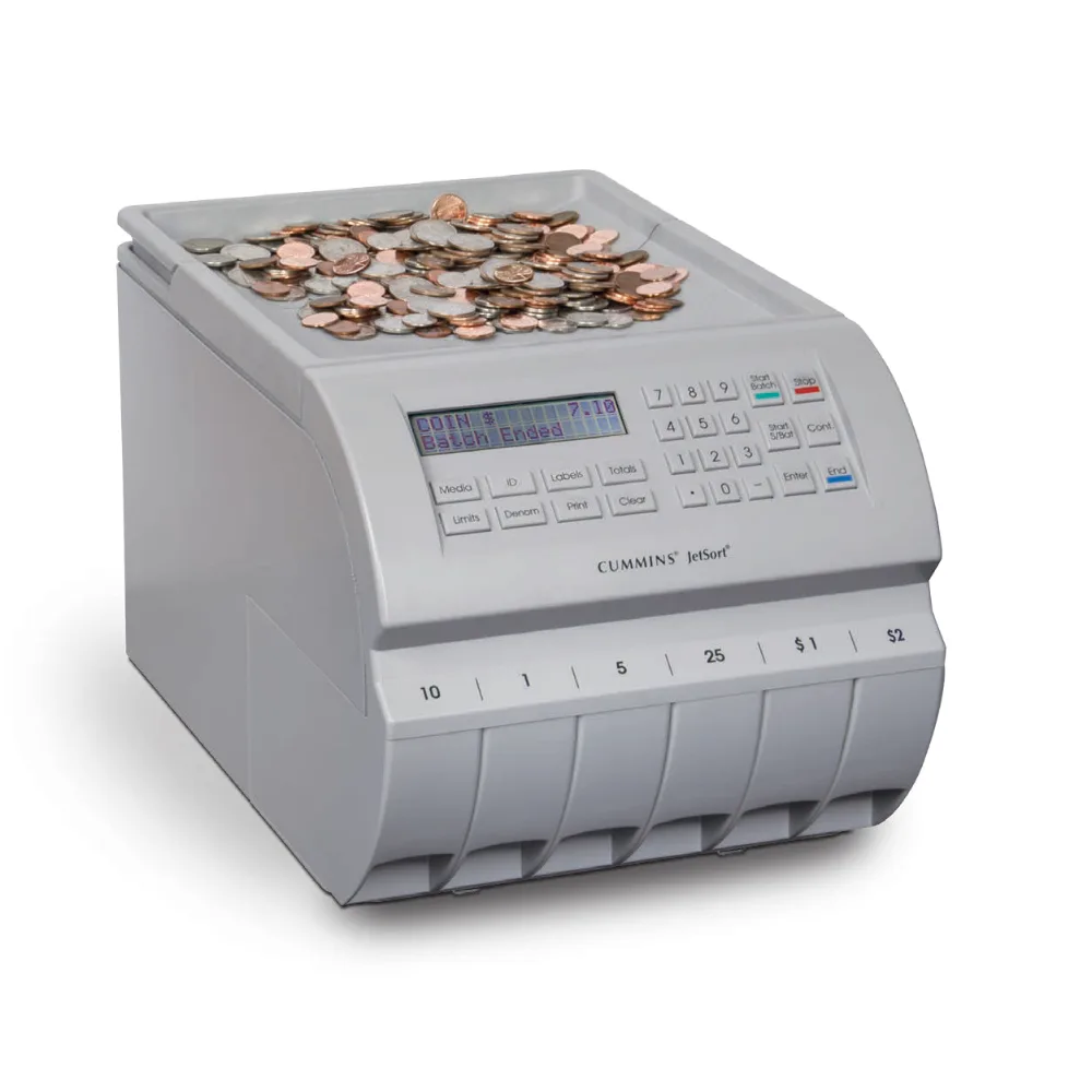 CPI JetSort 1000, Clasificadora y contadora de monedas compacta