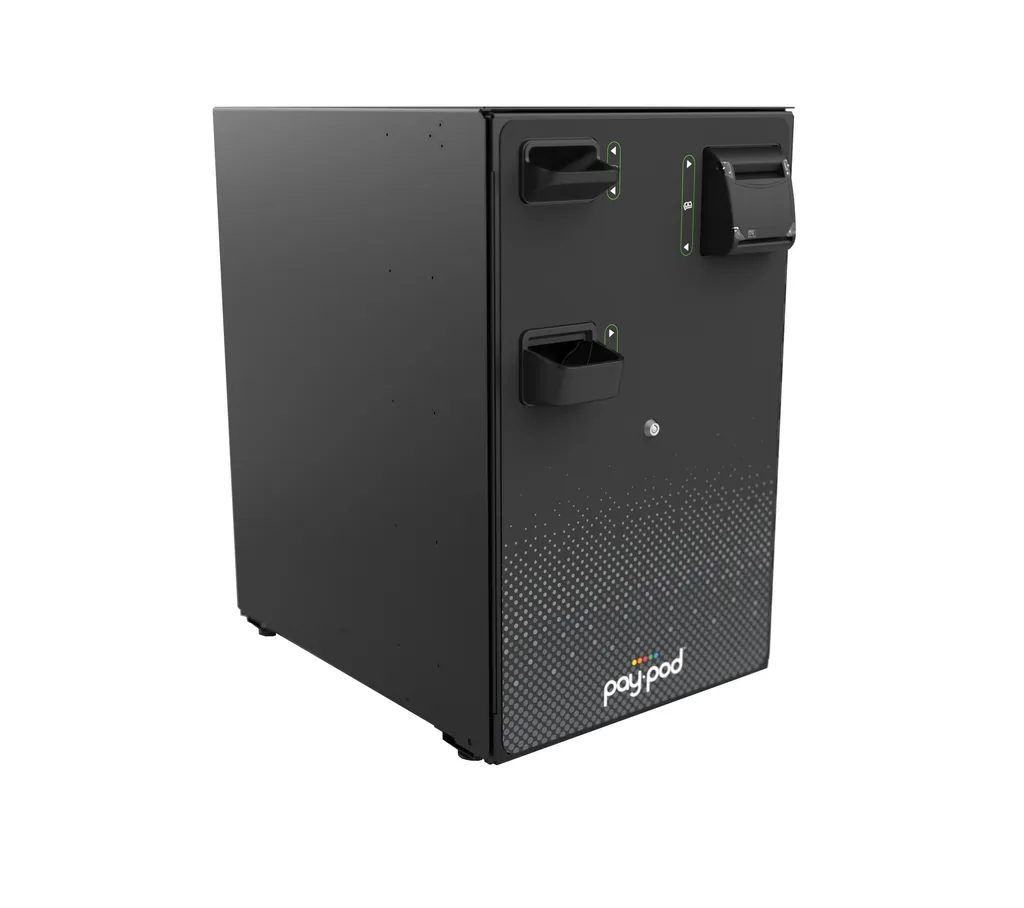 CPI Paypod Compact, Estación de pago en efectivo para punto de venta