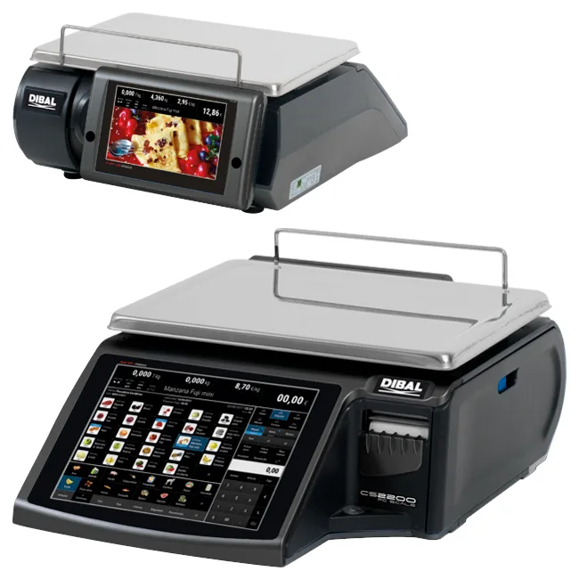 DIBAL Serie CS-2200, Balanza PC de mostrador, colgante y autoservicio