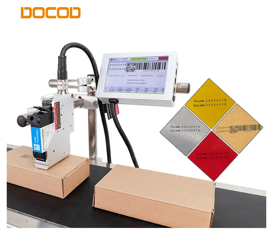 Docod T180E, Codificador térmico TIJ T180E en línea