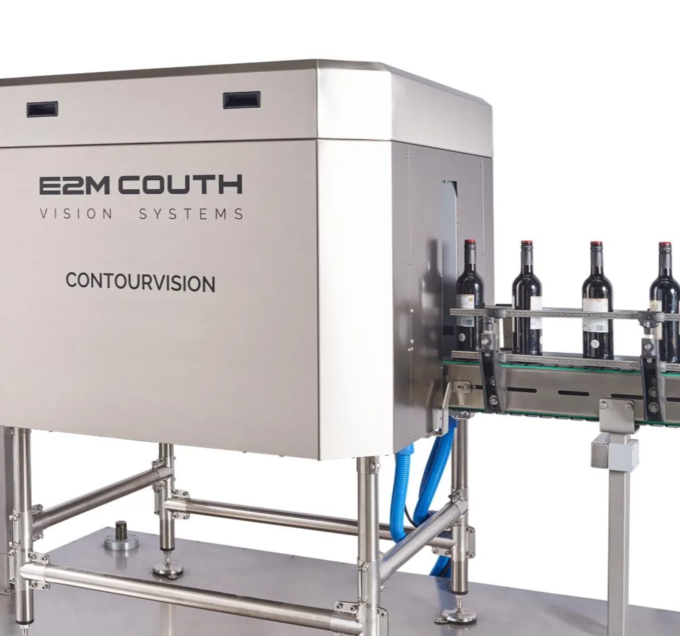 E2M Couth CONTOURVISION, Inspección de cuello y contorno de envase
