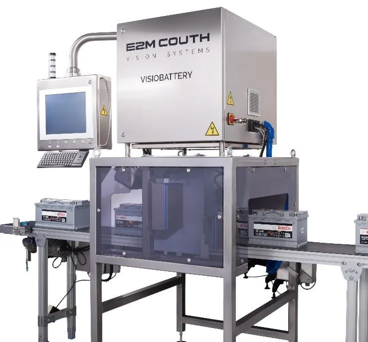 E2M Couth VISIOBATTERY, Inspección de batería y cableado