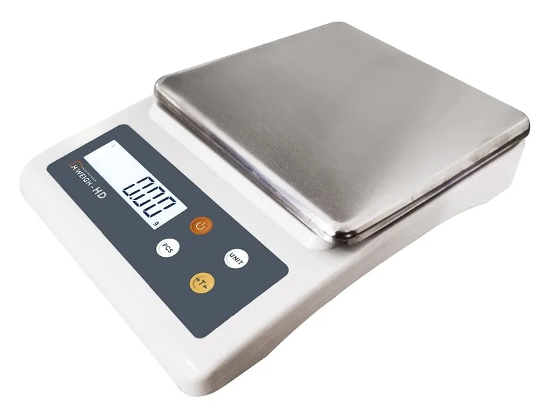 HiWEIGH HD, Balanza de trastienda compacta de 6 kg