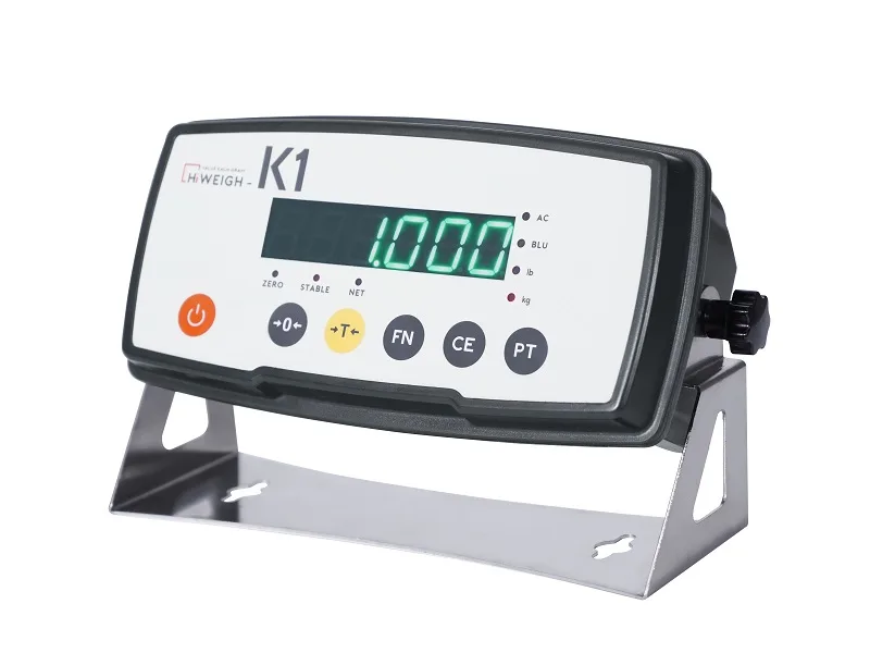 HiWEIGH K1 / K1S, Indicador de peso IP67 con visor LED