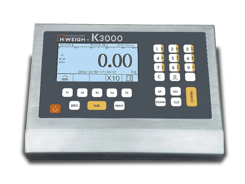 HiWEIGH K3000 / K3000D, Indicador para báscula camionera