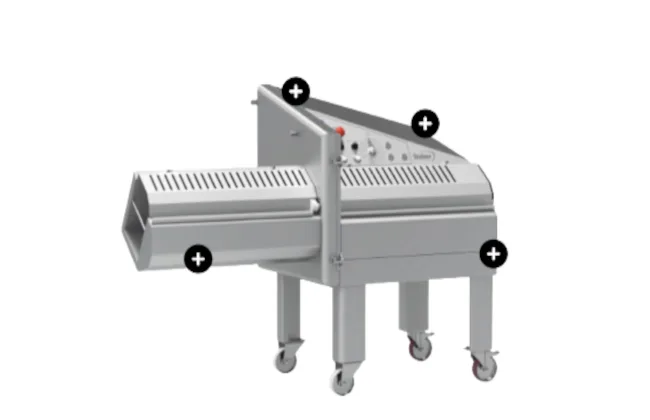 Dadaux ICONE 700, Chuletera y cortadora de tocino