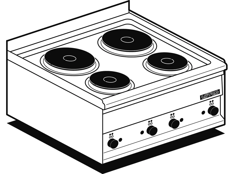 LOTUS Sobres de cocción eléctricos, Sobre de cocción eléctrico modular