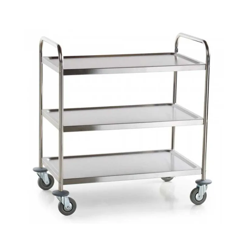 Linkrich Carro de servicio, Carro de acero inoxidable
