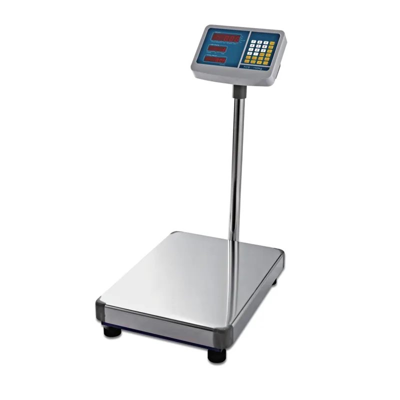 Linkrich TCS-150JL, Báscula de plataforma de 150 kg con teclado y visor LED