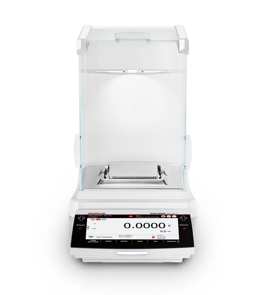 OHAUS Explorer analítica, Balanza analítica