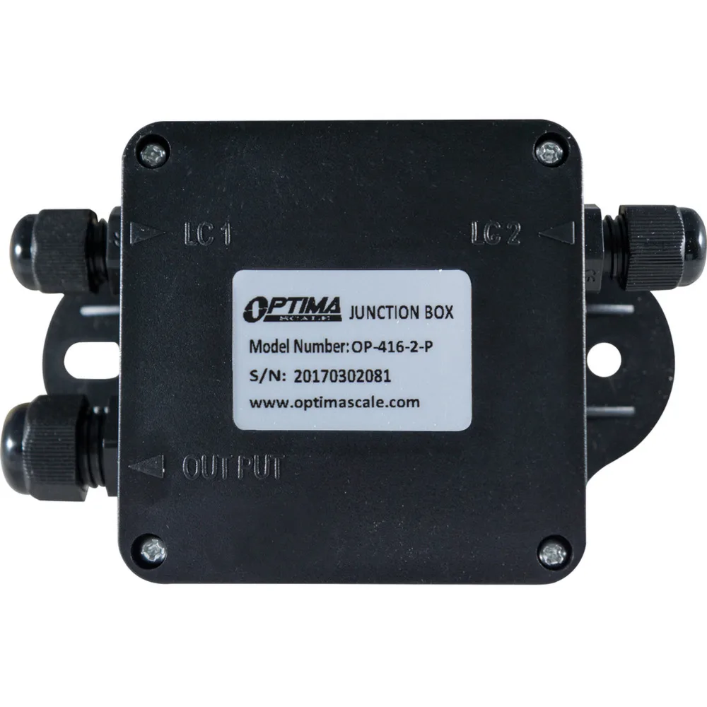 Optima Scale OP-416-2, Caja de suma de 2 puertos