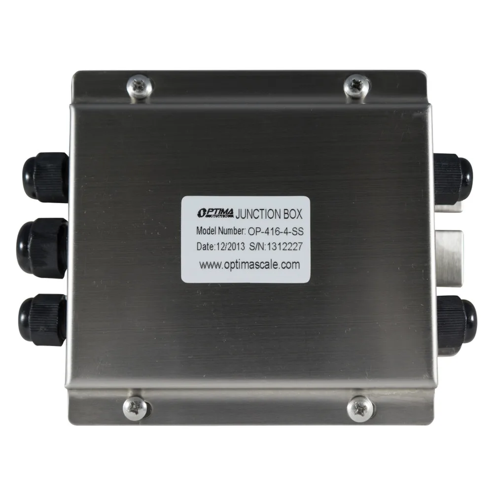 Optima Scale OP-416-4, Caja de suma de 4 puertos