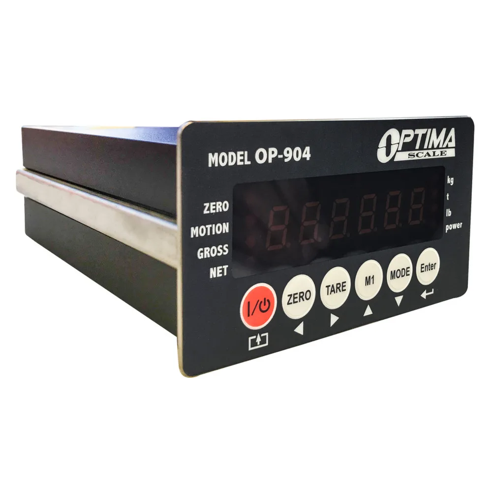 Optima Scale OP-904, Indicador de empotrar en tablero