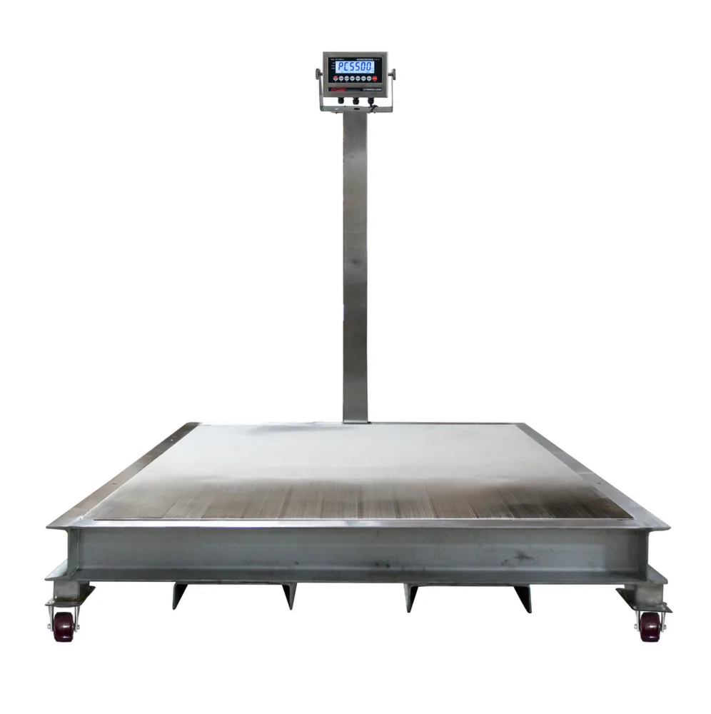 Optima Scale OP-916-SS-PPF, Marco de movilidad en inoxidable