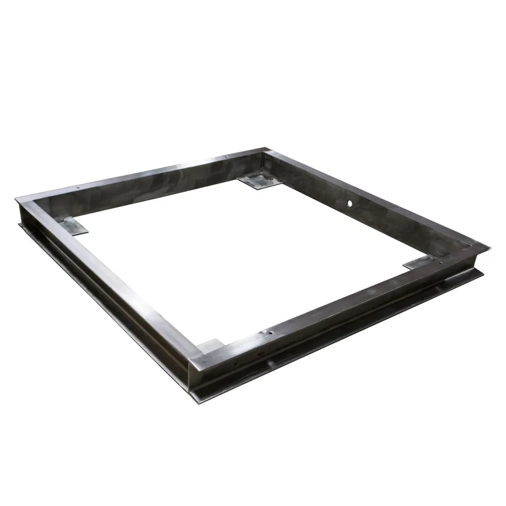 Optima Scale OP-916-SS-PF, Marco de foso en inoxidable