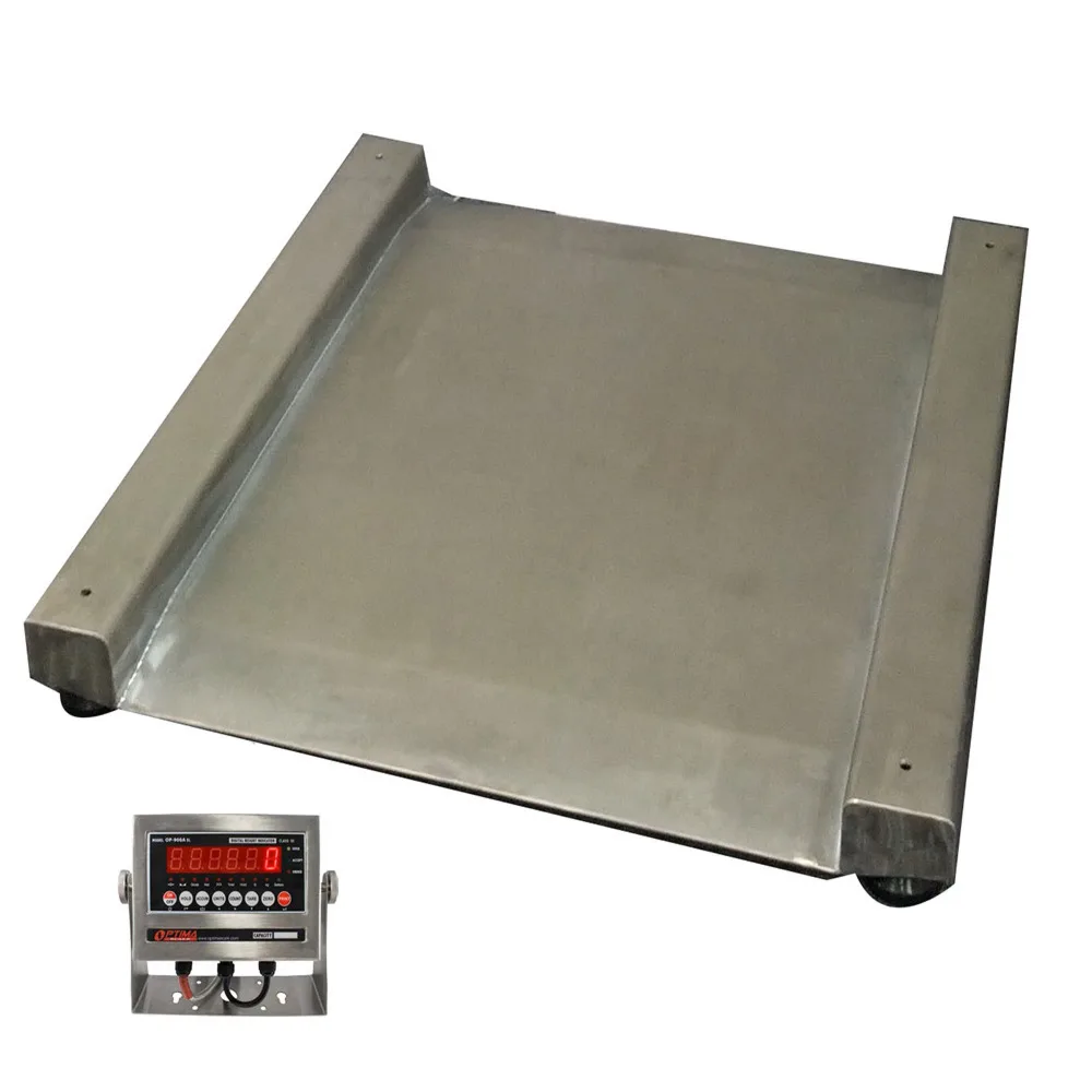 Optima Scale OP-917SS, Báscula para tambores lavable, en inoxidable