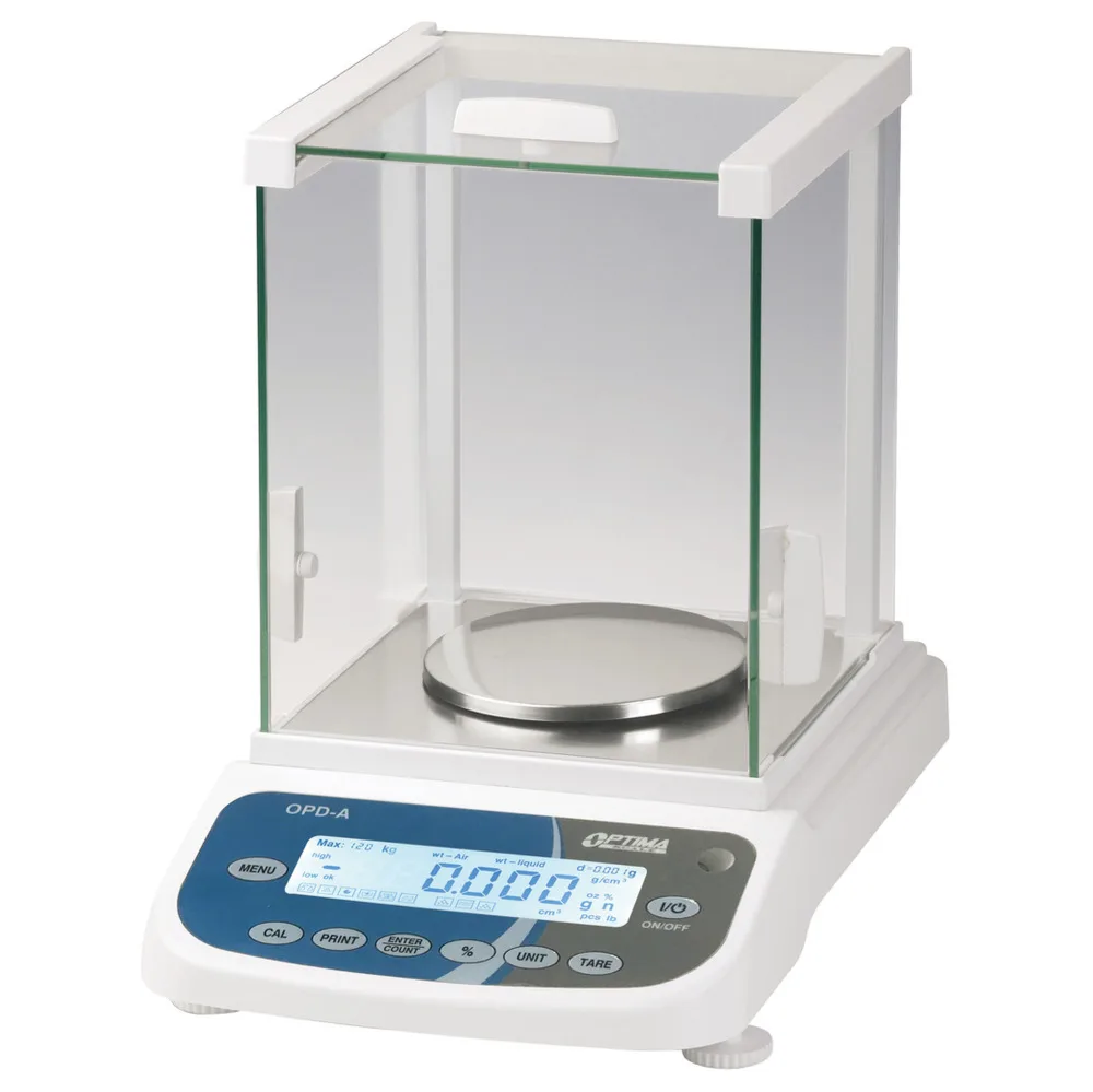 Optima Scale OPD-A (1 mg), Balanza de precisión con vitrina de tres puertas