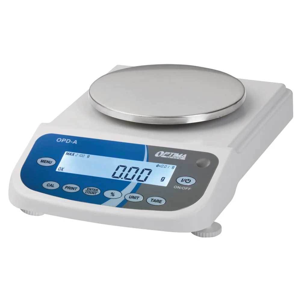 Optima Scale OPD-A (10 mg), Balanza de precisión de plato grande