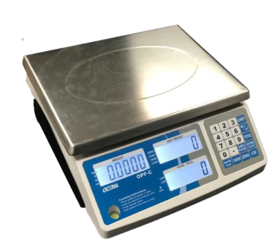 Optima Scale OPF-C, Balanza contadora con plato grande