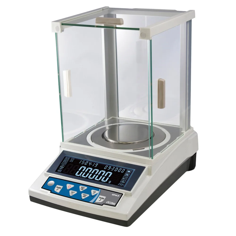 Optima Scale OPH-P, Balanza analítica con vitrina