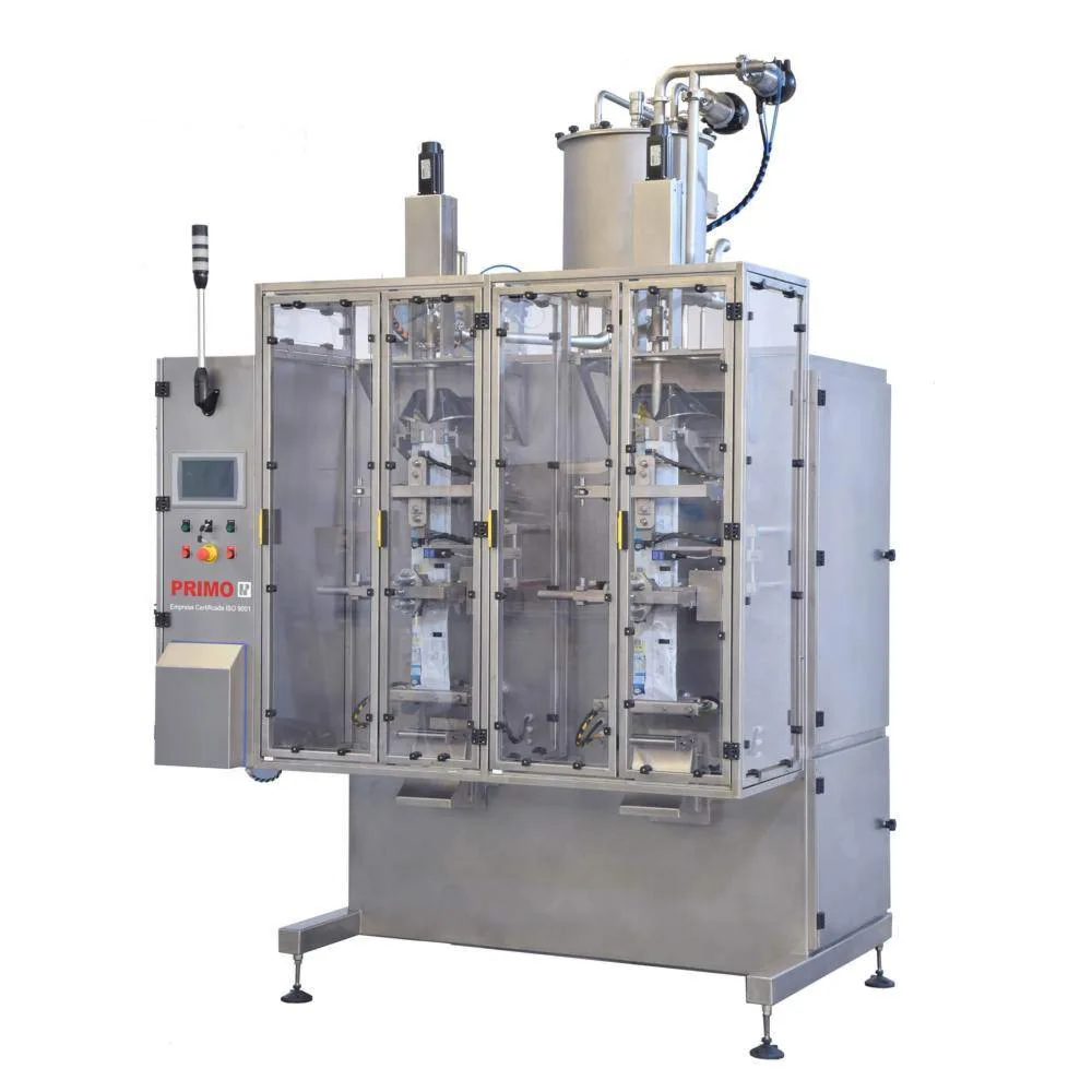 Grupo Primo EAV-C4, Envasadora vertical con balanza multicabezal