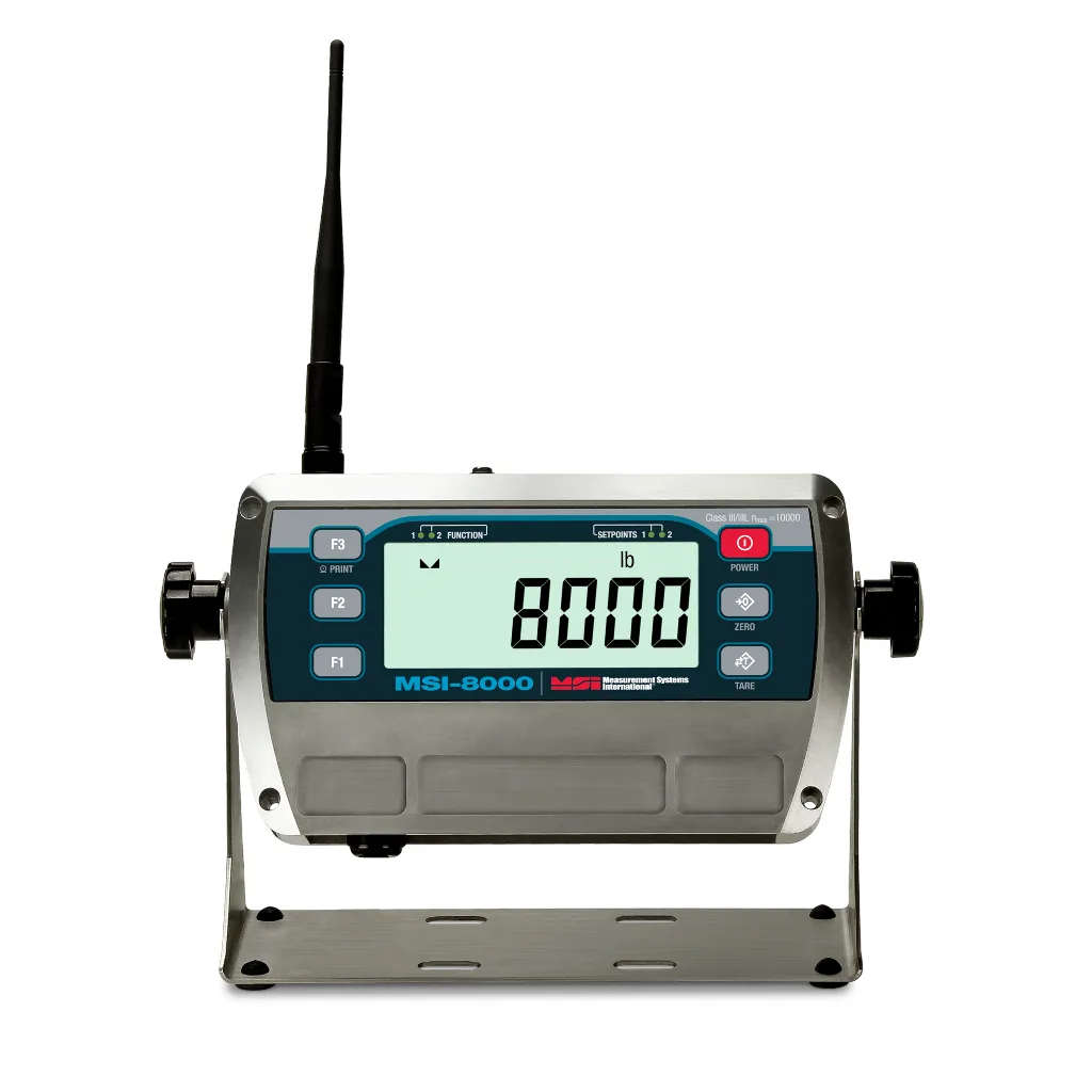 Rice Lake MSI-8000HD, Indicador y visor remoto