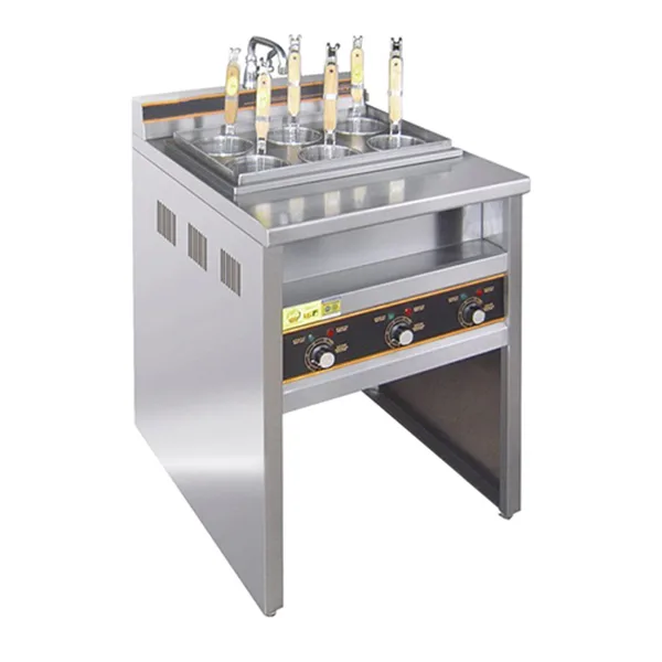 Shinelong Cocedor de pasta eléctrico 600, Cocedor de pasta eléctrico de acero inoxidable