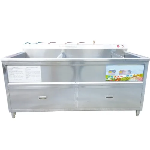 Shinelong F044, Lavadora de frutas y verduras de 300 L, una tina