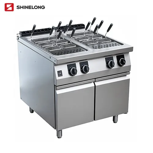 Shinelong FLPC7580EC, Cocedor de pasta eléctrico con gabinete