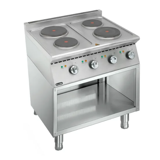 Shinelong FXER0807EC, Cocina eléctrica de 4 platos, serie 800 X