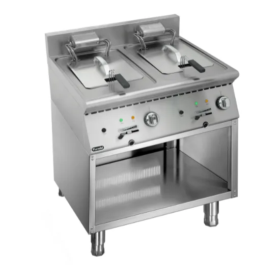 Shinelong FXFR0807E-HC, Freidora eléctrica de 2 cubas, serie 800 X