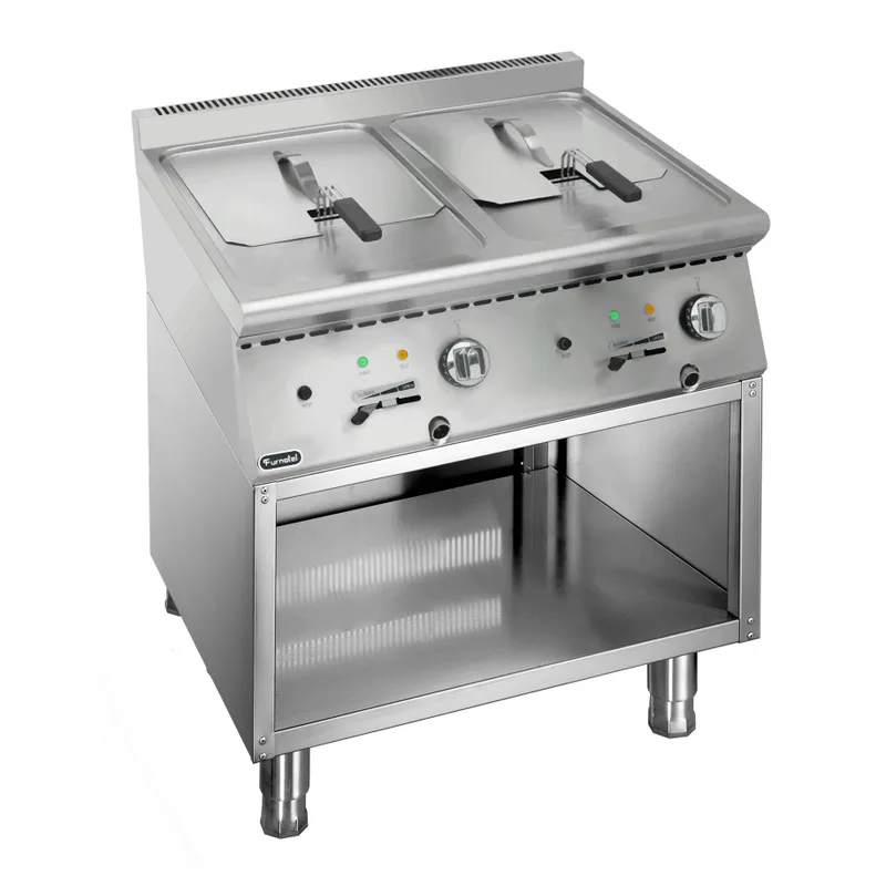 Shinelong FXFR0807EC, Freidora eléctrica de 2 cubas, serie 800 X