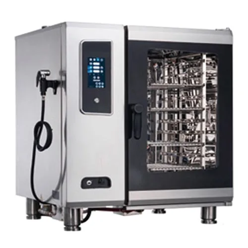 Shinelong K1588, Horno combinado con caldera de 6 bandejas