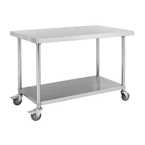 Shinelong TS007-1, Mesa de trabajo móvil 900 × 600 mm con entrepaño