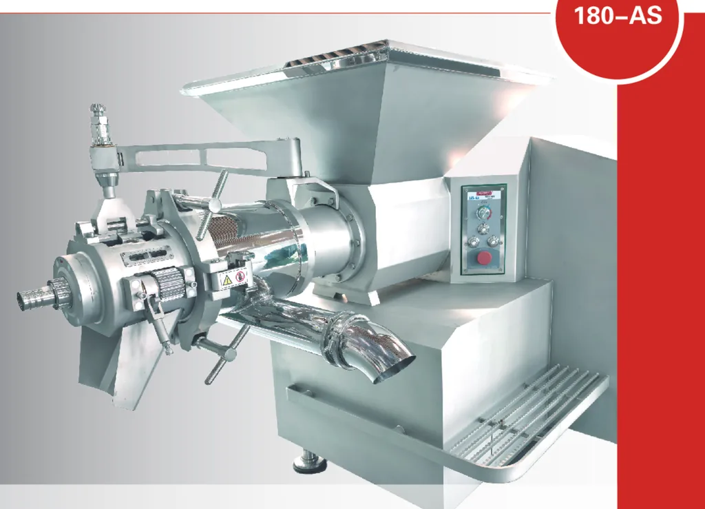 SUNBY 180-AS, Deshuesadora con variador, 4000 a 5000 kg/h